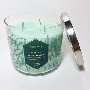 Bath & Body Works Accents - WHITE GARDENIA 3 Wick Candle Bath & Body Works Accents - WHITE GARDENIA 3 Wick Candle